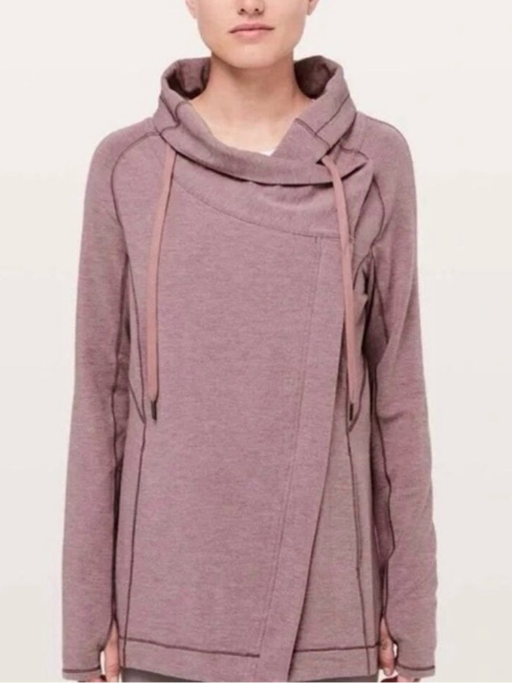 Lululemon Women's Coast Easy Wrap
Heathered Misty Merlot